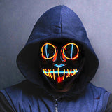 Glowing Cosplay LED Joker Masks