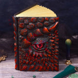 Dragon's Eye Embossed Resin Notebook A5 Journal