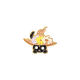 Halloween Cats Enamel Pins