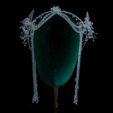 Mermaid Headdress Water Effect Transparent Crystal Headwear