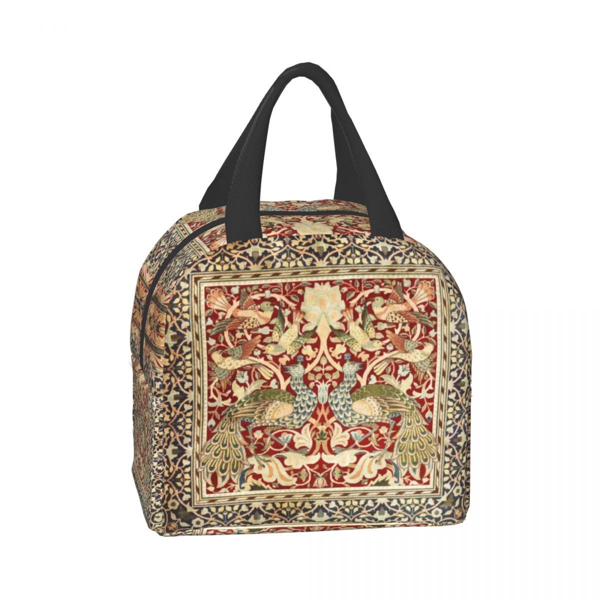 William Morris Print Thermal Insulated Lunch Bag