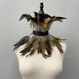 Rooster Feather Choker