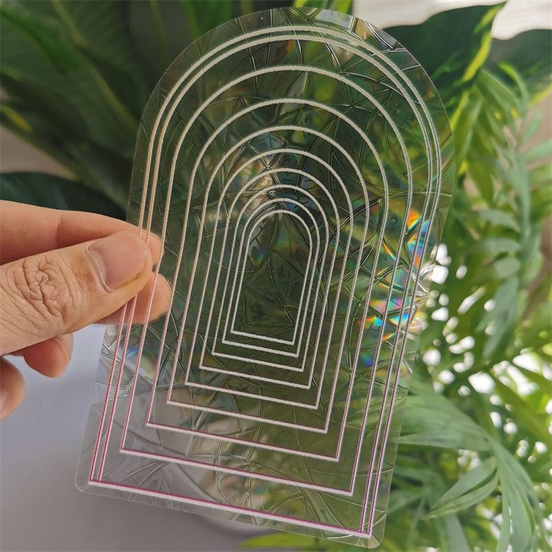 Rainbow Maker Window Stickers DIY Glass Decals Rainbow Prisms Maker