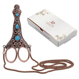 The Royal Tailor's Needlework Scissors Kit With Necklace Holder
