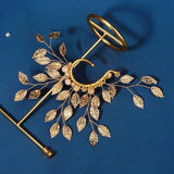 Golden Leaves Ear Cuff