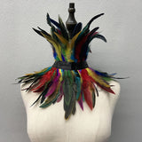 Rooster Feather Choker