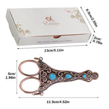 The Royal Tailor's Needlework Scissors Kit With Necklace Holder