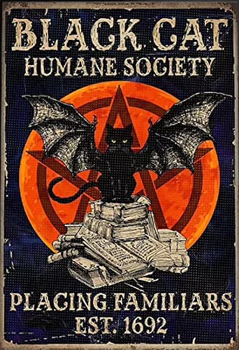 "Into the Forest I Go, To Lose My Mind and Find My Soul" and other Witch Themed Tin Signs