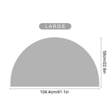 Half Circle Removable Peel and Stick Wall Sticker Wall Decal