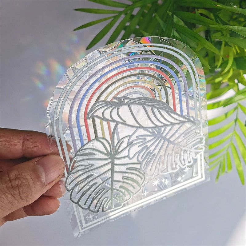 Rainbow Maker Window Stickers DIY Glass Decals Rainbow Prisms Maker