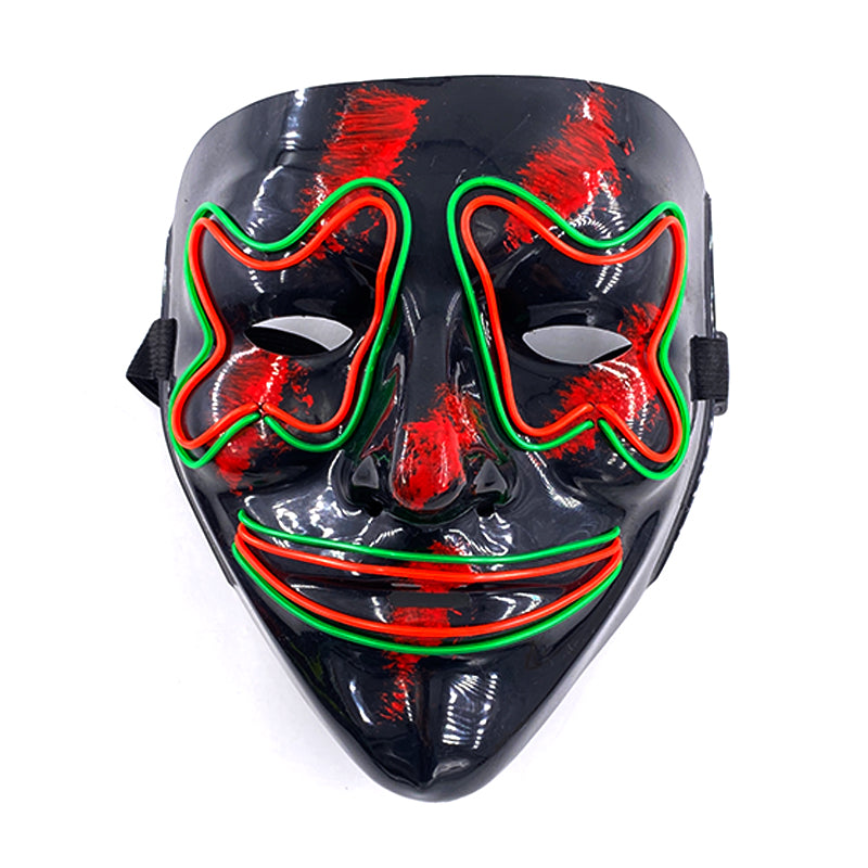 Glowing Cosplay LED Joker Masks