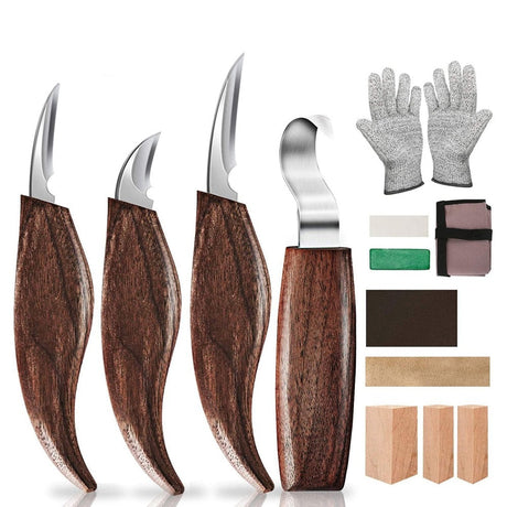 Wood Carving Tools Woodworking Hand Tool Sets DIY Woodcarving