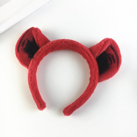 Plush Animal Ears Headband Costume Prop