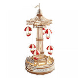 Parachute Tower DIY 3D Wooden Model Kit