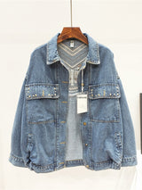 Florence Embroidered Tassel Denim Jacket