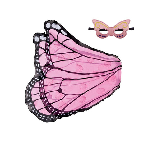 Kids Fairy Butterfly Wings and Masks