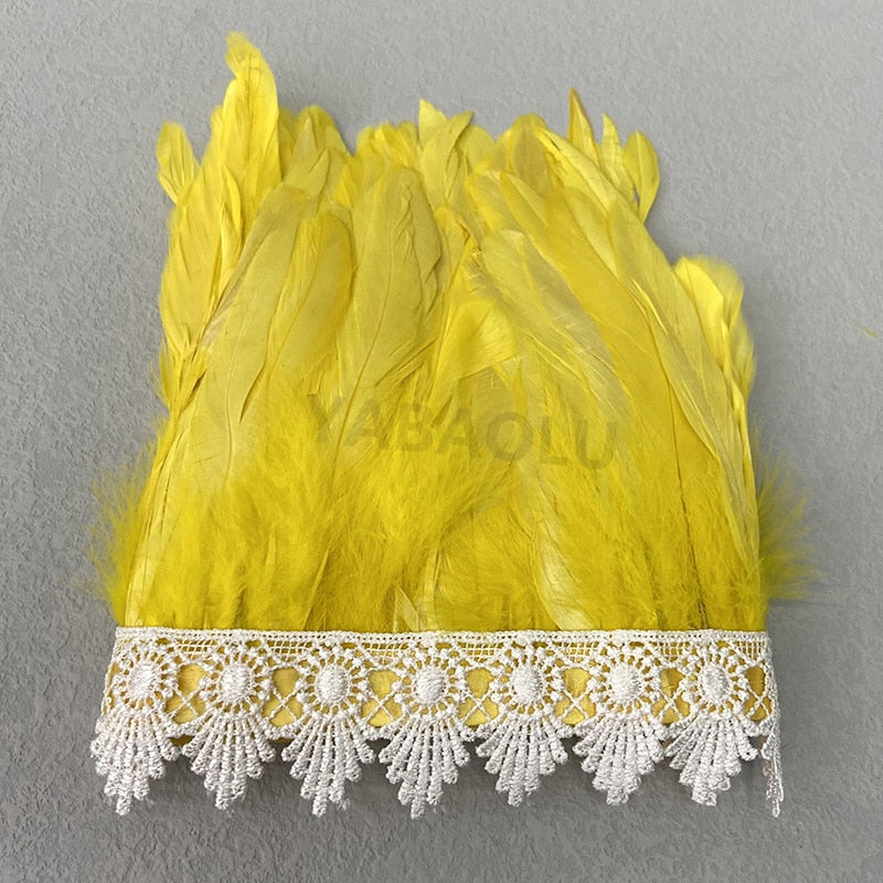 Natural Feather Wrist Cuffs