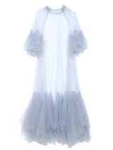 Lydia Tulle Spliced Ruffles Dresses
