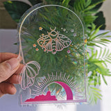Rainbow Maker Window Stickers DIY Glass Decals Rainbow Prisms Maker