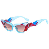 Franny's Fragmented Cat eye Sunglasses