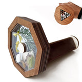 DIY Kaleidoscope Kit for Children Wooden Handmade Magic Kaleidoscope