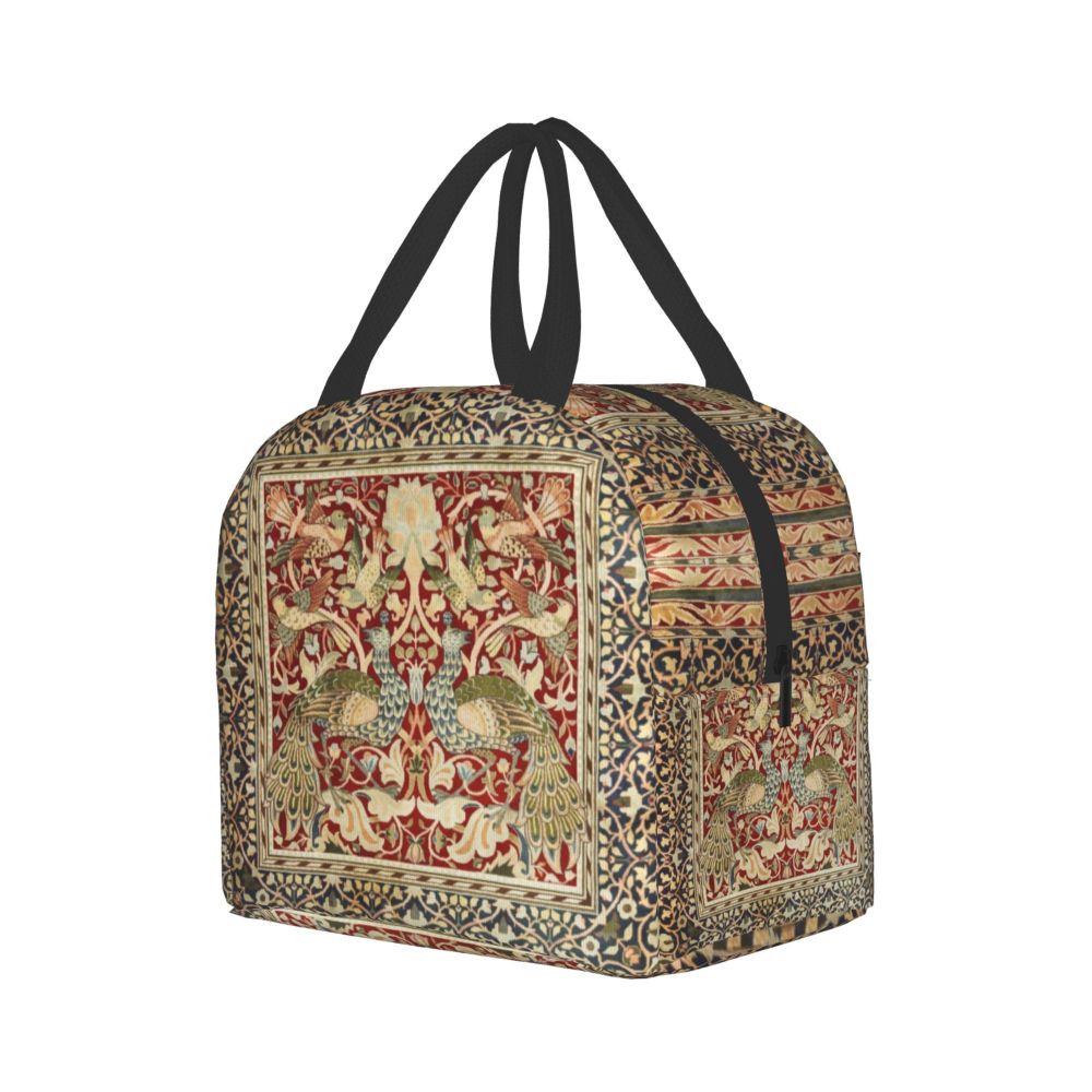 William Morris Print Thermal Insulated Lunch Bag