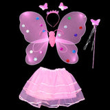 4 Piece Sets Bumble Bee & Ladybug Costumes for Kids