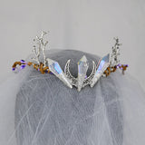 Crystal Forest Crown Elvish Hair Jewellery