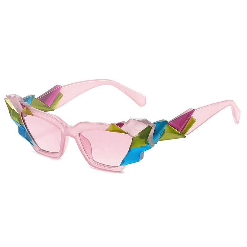 Franny's Fragmented Cat eye Sunglasses