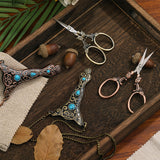 The Royal Tailor's Needlework Scissors Kit With Necklace Holder