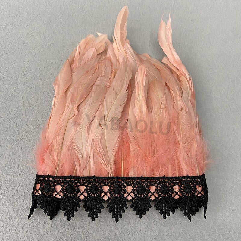 Natural Feather Wrist Cuffs