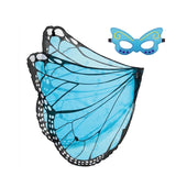 Kids Fairy Butterfly Wings and Masks