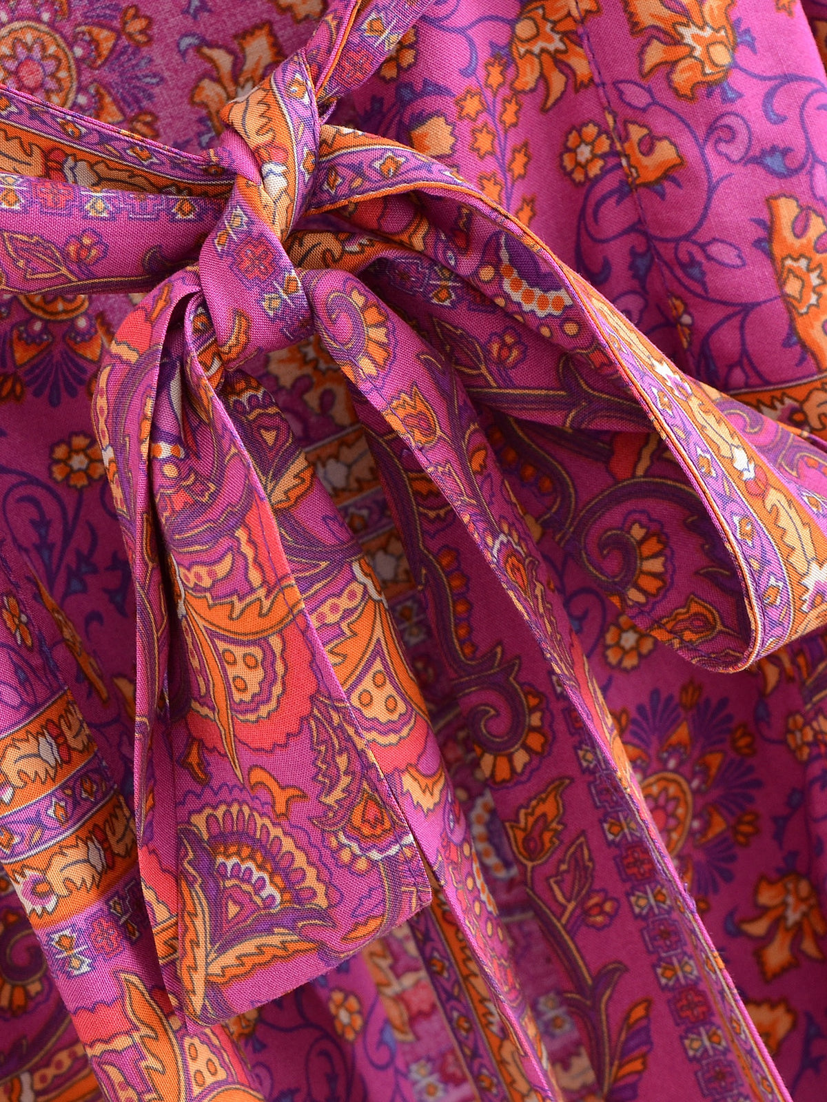 River Moss Boho Short Kimono
