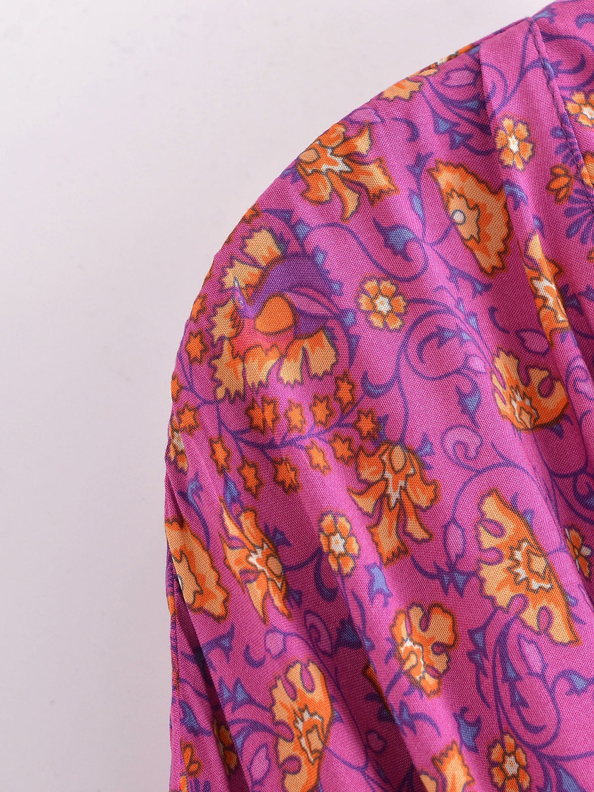 River Moss Boho Short Kimono
