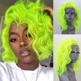 Curly’s Lace Front Short Bob Wigs