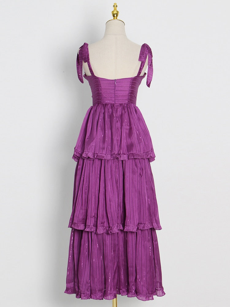 Lelia Tiered Maxi Dresses