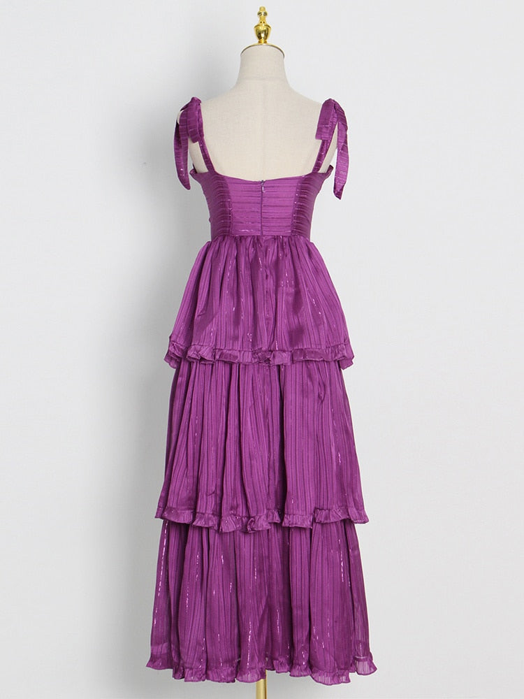 Lelia Tiered Maxi Dresses
