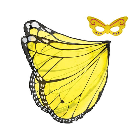 Kids Fairy Butterfly Wings and Masks