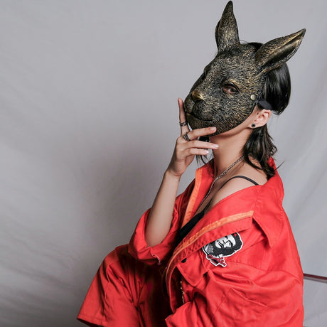 Rabbit Masks Masquerade Costume Cosplay Accessories