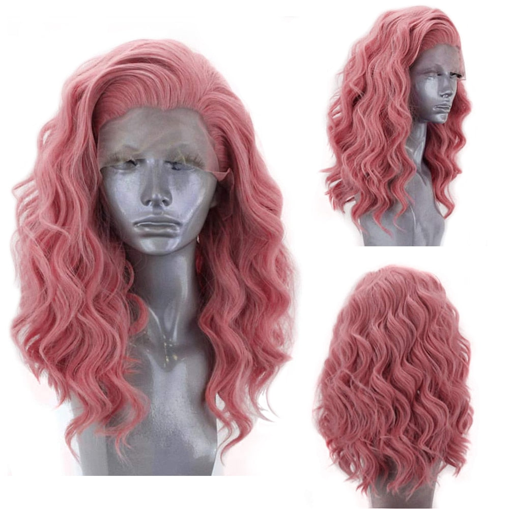 Curly’s Lace Front Short Bob Wigs