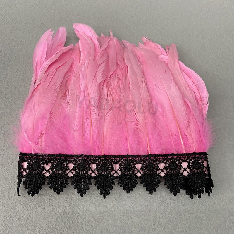 Natural Feather Wrist Cuffs