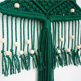 Macrame Boho Christmas Tree with Star Wall Hanging