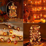 Acorn Fairy Light Twinkle Garlands 20 LED String Lights