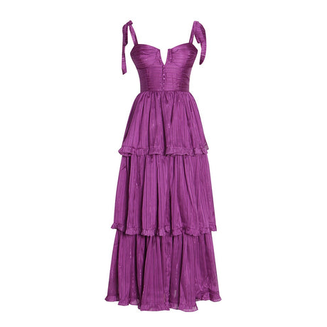 Lelia Tiered Maxi Dresses