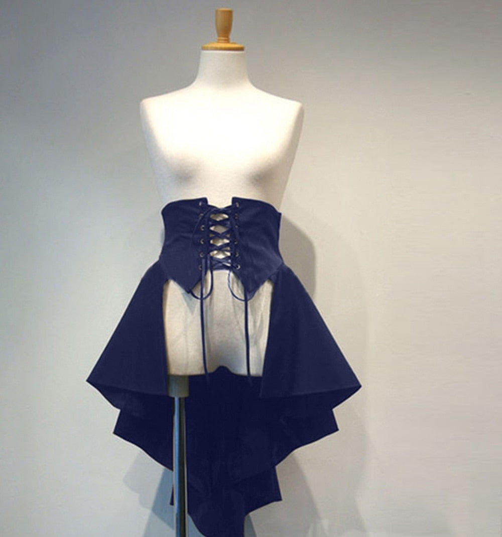 Bustle Skirt Victorian Gothic Steampunk Corset Costume Belt – Woodland  Gatherer