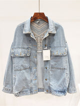 Florence Embroidered Tassel Denim Jacket