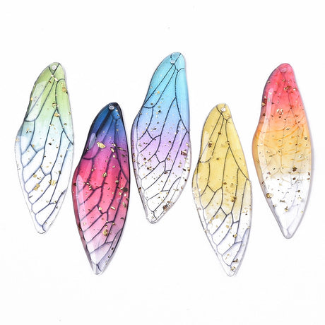 Make Your Own Handmade Fairy Resin Butterfly Wing Earrings Kits