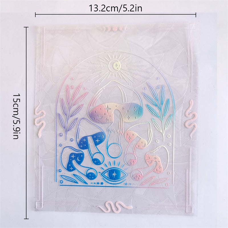Rainbow Maker Window Stickers DIY Glass Decals Rainbow Prisms Maker