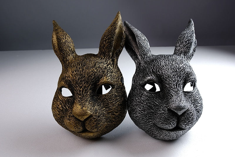 Rabbit Masks Masquerade Costume Cosplay Accessories