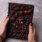 Dragon's Eye Embossed Resin Notebook A5 Journal